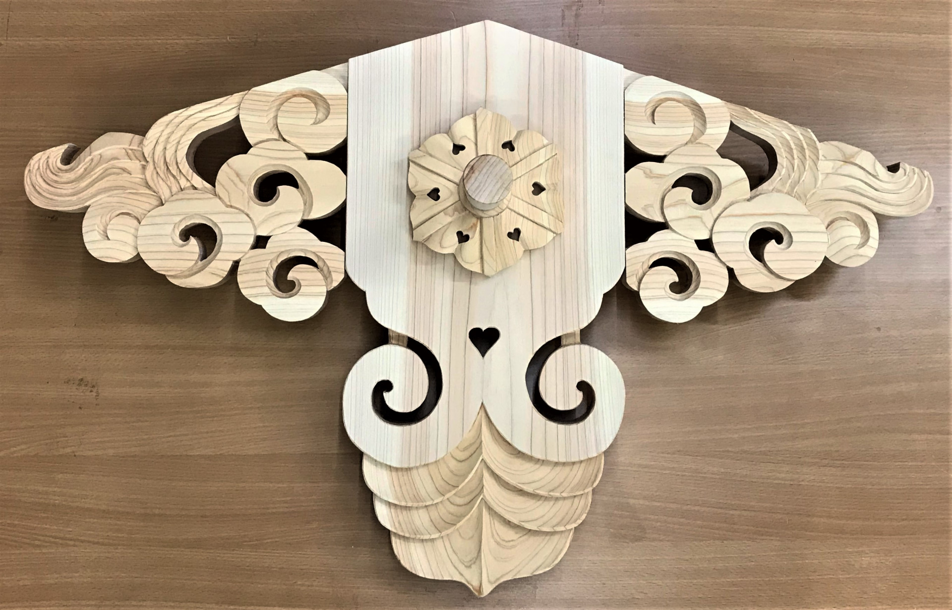 懸魚を製作しました。