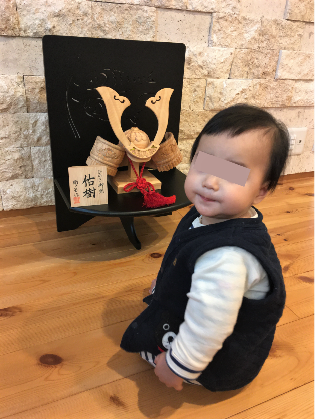 兜をご注文を頂きましたお客様よりお礼を頂きました！